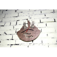 Годинник настінний  "New York city" діаметр 30 см