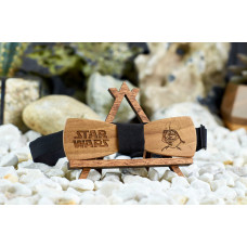 Краватка метелик гравірування Зоряні війни слим на шию під сорочки чоловічі Краватка метелик гравірування Зоряні війни слим на шию під сорочки чоловічі