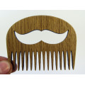Гребінь для бороди дерев'яний "Вуса"