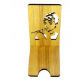 Підставка для телефону "Одрі Хепберн" з натурального дерева