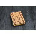 Блокнот деревяний Pineapple diary обкладинка з фанери формат А7 на кільцях